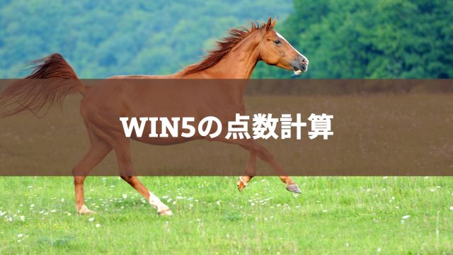 WIN5の点数計算