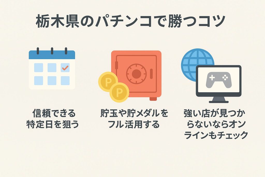 栃木県パチンコで勝つコツ