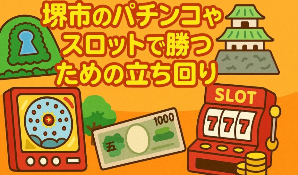 堺市パチンコスロットで勝つための立ち回り