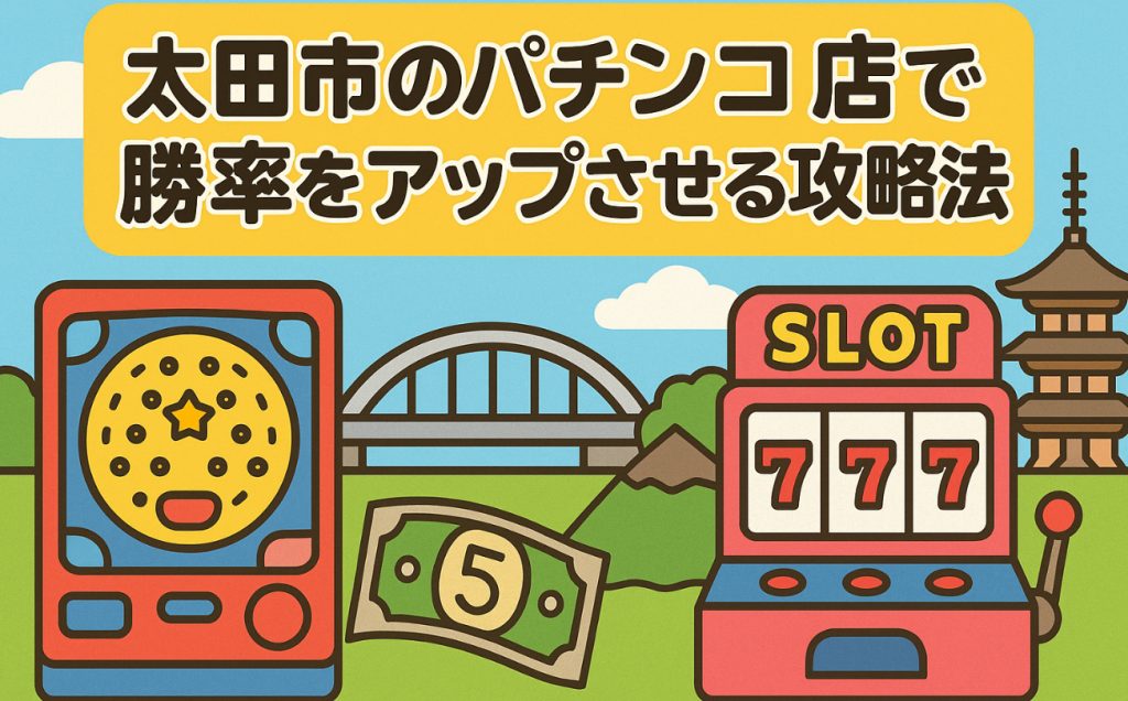 太田市のパチンコ店で勝率アップさせる攻略法