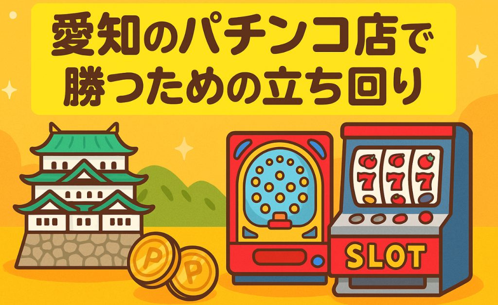 愛知パチンコ勝つための立ち回り