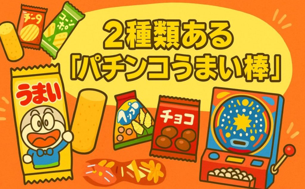 2種類あるパチンコうまい棒