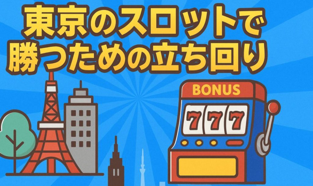東京のスロットで勝つための立ち回り